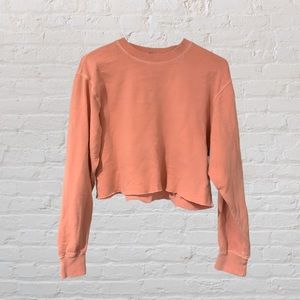 John Galt Brandy Melville Cropped Crewneck